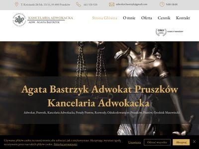 Agata Bastrzyk Adwokat Pruszków
