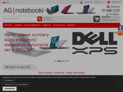 Ag notebooki Laptopy Notebooki używane i nowe Dell - www ag.pl