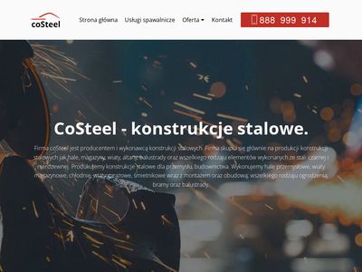 Producent i wykonawca konstrukcji stalowych - coSteel