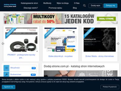 Dodaj-strone.com.pl - multikody do katalogów