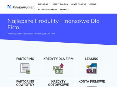 FirmowaKasa - faktoring dla małych i średnich firm