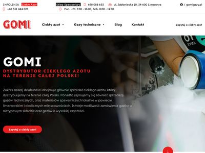 GOMI - Solidny Partner na Rynku Gazów Technicznych