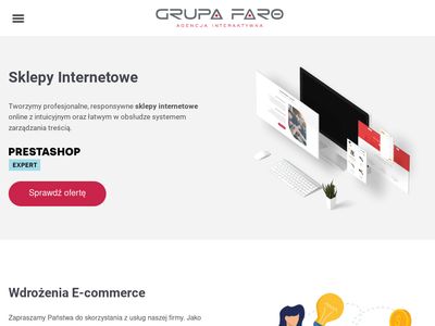 Tworzenie stron i sklepów internetowych we Wrocławiu - Grupa Faro