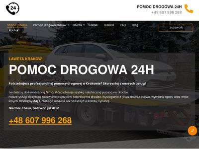 Pomoc drogowa | Laweta Kraków | Holowanie Inspect Car Robert Krzyżek