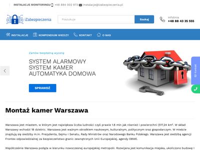 Sprzedaż monitoringu - izabezpieczenia.pl