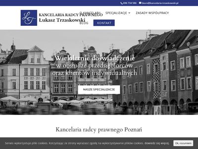 Kancelaria Radcy Prawnego Poznań - Radca Prawny Łukasz Trzaskowski