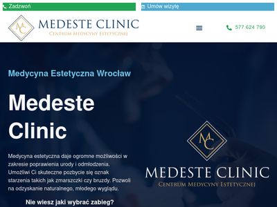 Medycyna Estetyczna we Wrocławiu Medeste Clinic