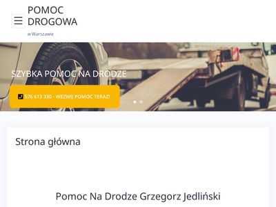 Pomocdrogowa.wwarszawie.pl - pomoc drogowa, holowanie