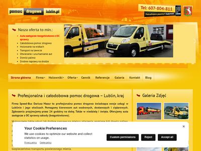 Pomocdrogowalublin.pl - pomoc drogowa i auto holowanie
