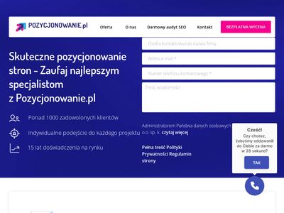 Pozycjonowanie stron internetowych - pozycjonowanie.pl