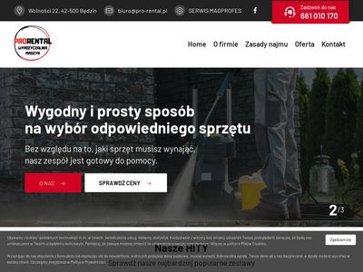 Wypożyczalnia sprzętu budowlanego - pro-rental.pl