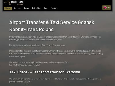 Taxi transfer lotniskowy - rabbittranspoland.com