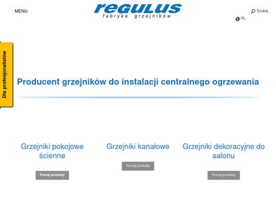 Ogrzewanie kanałowe - regulus.com.pl