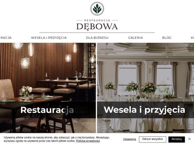 Restauracja Dębowa - sale weselne Bielsko