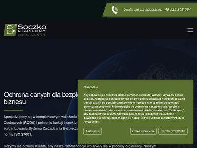 Ochrona danych - soczko.pl