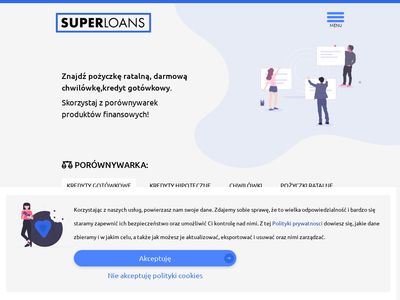 Najlepsze pożyczki online - porównywarka Superloans.pl