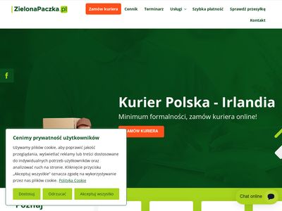 Kurier Polska Irlandia - zielonapaczka.pl