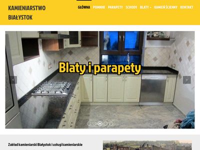 Blaty marmurowe i granitowe - Białystok