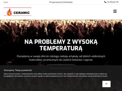 Ceramic.com.pl | Materiały ogniotrwałe