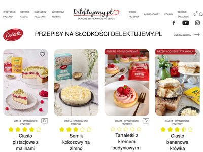 Przepisy na desery | Delektujemy.pl