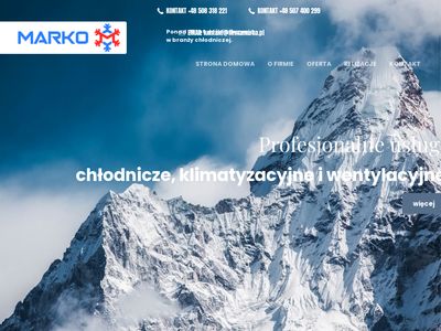 Firma Marko - chłodnictwo w Koszalinie