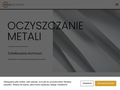 Gold Plating- galwanizacja i obróbka powierzchni