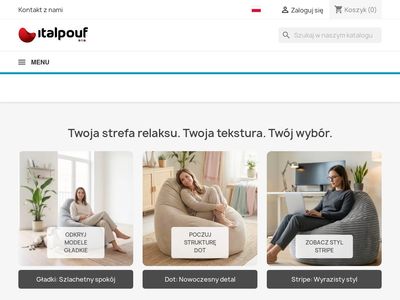 PUFY, WORKI SAKO ITALPOUF.PL