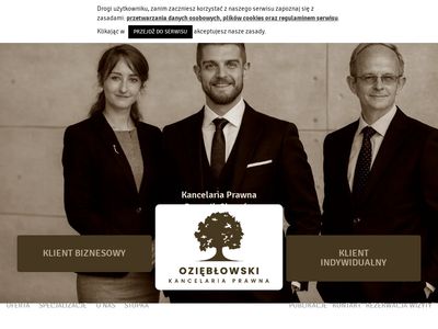Kompleksowa obsługa prawna w Chorzowie - Paweł Oziębłowski