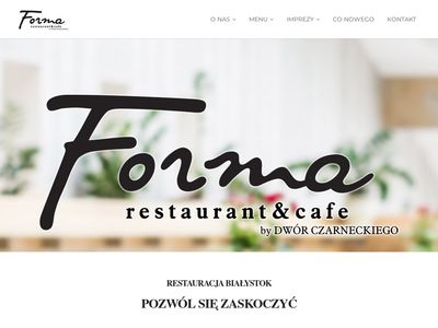 Restauracja Forma - Białystok