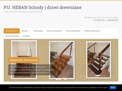 P.U.HEBAN - schody drewniane