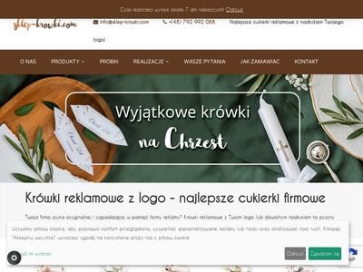 Sklep-krowki.com - krówki z logo