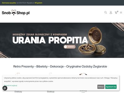 Snob-shop.pl - prezenty dla szefa