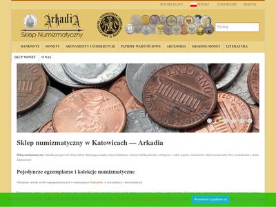 Monety Złote - arkadia-sklep.pl
