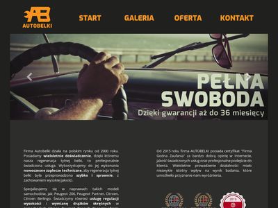 Tylna Belka Peugeot Partner - autobelki.pl