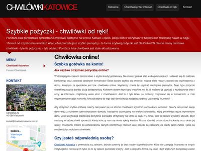 Szybka Pożyczka Katowice - Chwilowki-Katowice.com.pl