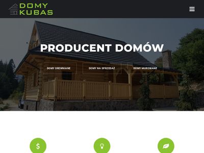 Domki letniskowe producent - DOMY-KUBAS