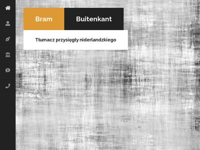 Bram Buitenkant - tłumacz niderlandzkiego
