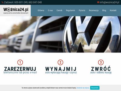 Wypożyczalnia Aut Dostawczych Kraków - woznica24.pl