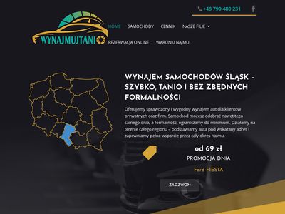 Wypożyczalnia samochodów Chorzów - wynajmujtanio.pl