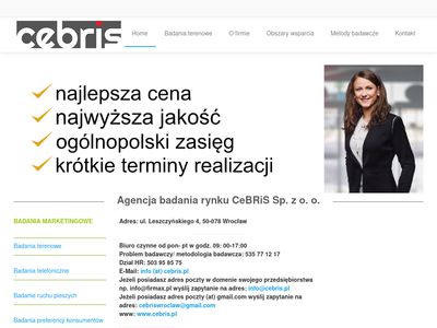 Agencja badania rynku CeBRiS