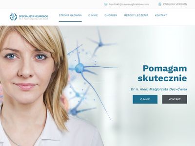 Neurolog Kraków Dr Małgorzata Dec-Ćwiek