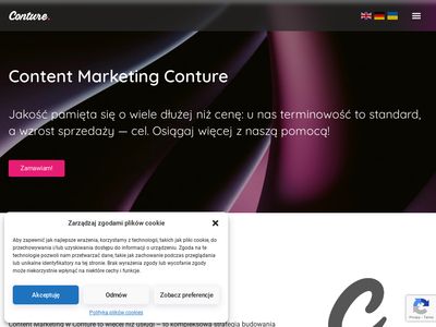 Agencja Content marketing Conture