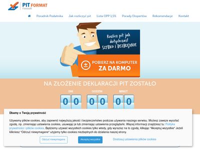 pit-format.pl program - Rozliczenie podatku PIT 2019