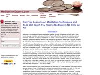 Meditation techniques and guided lessons that teach you how to meditate