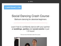 Social Dancing Crash Course - Ballroom dancing for absolute beginners