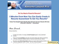 Resumes360.com: Resume Layout Pro