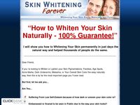 Skin Whitening Forever - Whitening Your Skin Easily, Naturally and Forever