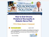 The Neuropathy Solution Solves Your Peripherhal Neuropathy Pain