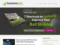 ConsistentGolf.com – Low Scores for Once-A-Week Golfers