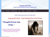 Coping with Grief – HOW TO keep living in the face of a GREAT LOSS